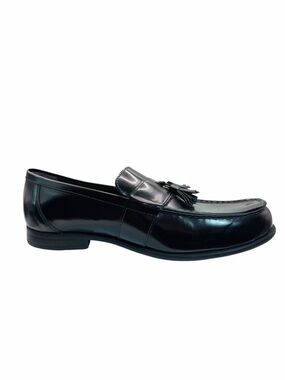Nunn Bush Black Leather Tassel Loafers